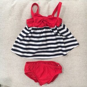 Red Bow Swimsuit